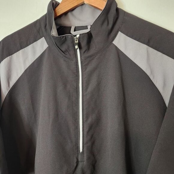 FJ Men's Golf 1/4 Zip Pullover Size Large - Picture 2 of 7